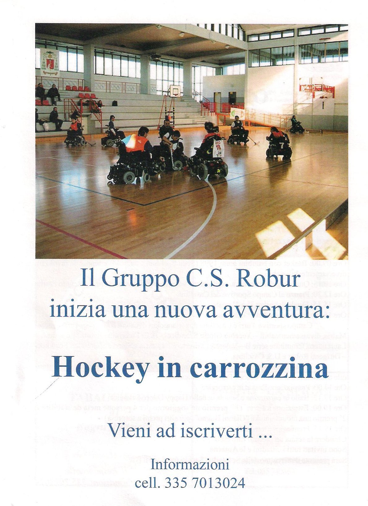 Hockey in Carrozzina